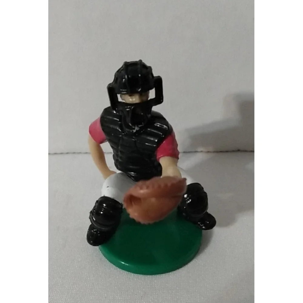 Cake Topper Baseball Players Set of 3: Batter, Catcher & Pitcher birthday decor